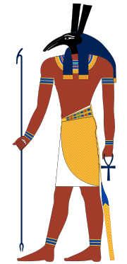 Egyptian-style picture of Set